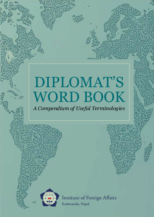 Diplomat's Word book A Compendium of useful Terminologies