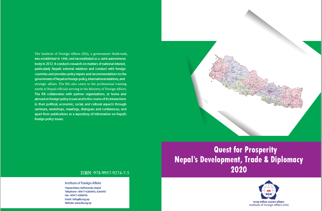 Quest for Prosperity Nepal's Development, Trade & Diplomacy 2020
