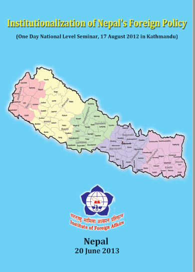 Institutionalization of Nepal’s Foreign Policy